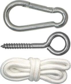 Metalen Ophangset Tot 160kg - Massieve Bevestiging Set Voor Hangstoel Hangmat - Plafond Wand Montage -Tuingereedschap Serie Winkel 1013x1200