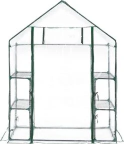 Broeikas / Tuinkas - 147 X 195 X 73 Cm - PVC Folie -Tuingereedschap Serie Winkel 1031x1200 4