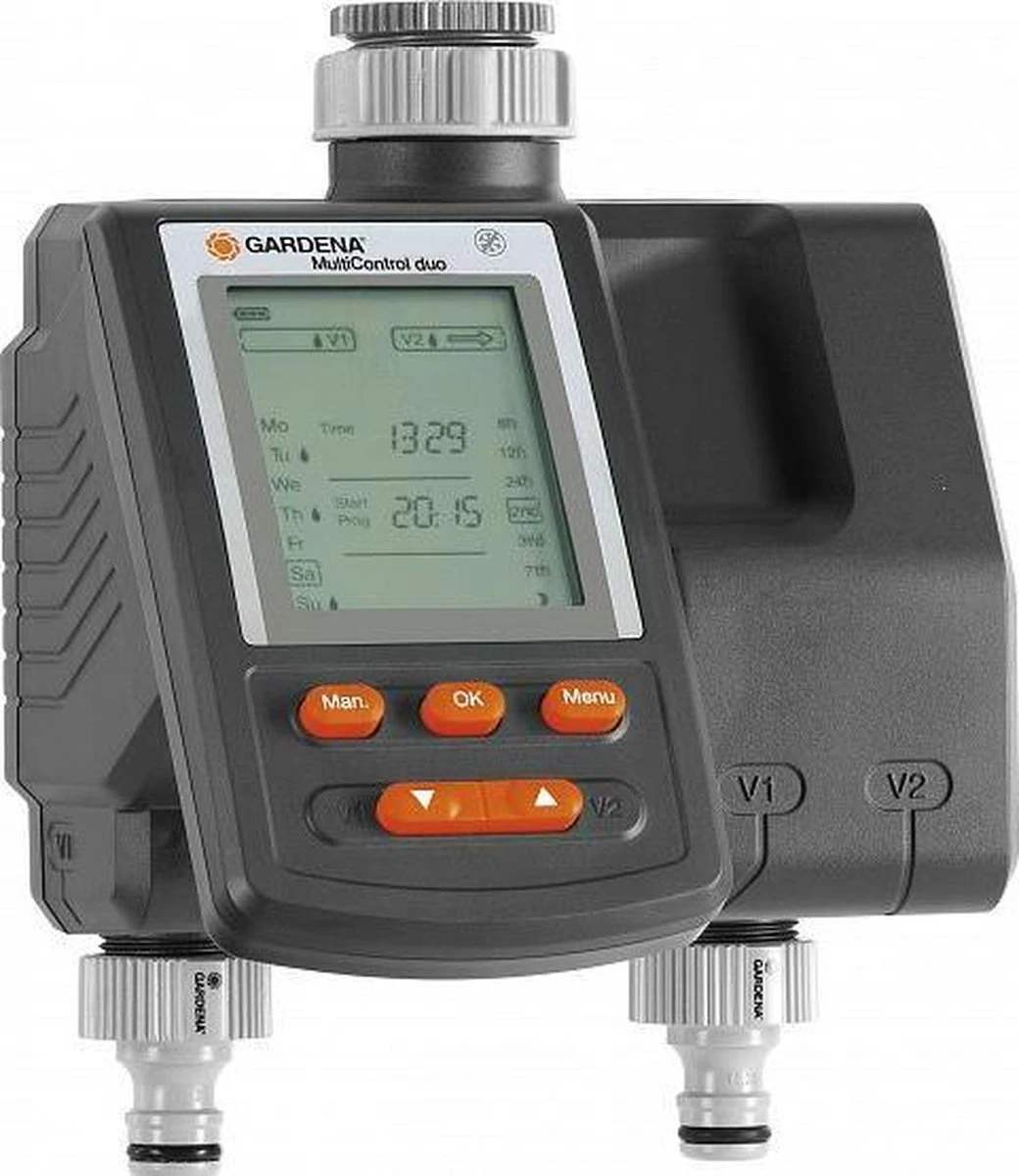 GARDENA Besproeiingsomputer MultiControl Duo - 3 Besproeiingen Per Dag - 1min Tot 3u 59min. 18 GARDENA Besproeiingsomputer MultiControl Duo - 3 Besproeiingen Per Dag - 1min Tot 3u 59min. - Afbeelding 16