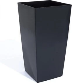 Prosperplast Kunststof Urbi Bloempot/plantenpot Met Binnenpot Antraciet 40 X 40 X 75 Cm - 37/91,5 Liter - Hoge Vierkante Bloempotten -Tuingereedschap Serie Winkel 1043x1200 6