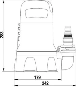 Gardena Dompelpomp 9000 Rvs 24,2 X 28,3 Cm Zwart/grijs -Tuingereedschap Serie Winkel 1047x1200 3