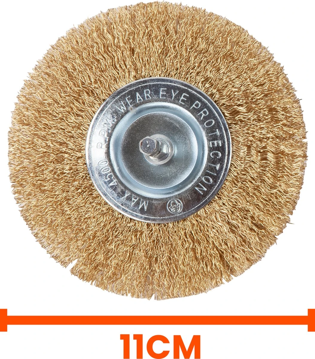 Elektrische Onkruidborstel 400W - Inclusief 4 Borstels - 11cm Diameter - Voegenreiniger - Stalen En Nylon Borstel - Voegenborstel - Onkruidverwijderaar - Set Van 4 Borstels - Onkruidverdelger - Voegborstel 10 Elektrische Onkruidborstel 400W - Inclusief 4 Borstels - 11cm Diameter - Voegenreiniger - Stalen En Nylon Borstel - Voegenborstel - Onkruidverwijderaar - Set Van 4 Borstels - Onkruidverdelger - Voegborstel - Afbeelding 8