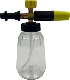 Jatso® Foam Cannon - Snow Foam - Foam Gun - Schuimlans - Foam Gun Auto - Foam Lance - Schuimsproeier - Snow Foam Cannon - Past Op Karcher K1 T/m K7 - Messing - Afneembaar Pistool -Tuingereedschap Serie Winkel 1053x1200 2