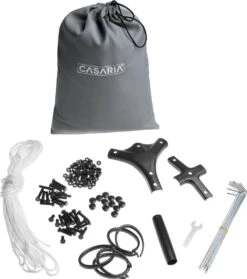 Casaria Paviljoen Topas 3x4m - UV-bescherming 50+ - Antraciet -Tuingereedschap Serie Winkel 1064x1200