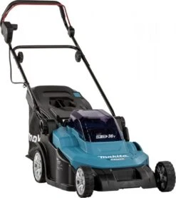 Makita - DLM432PT2 - 2x 18V - Accu - Grasmaaier - Set - 2x 5.0 Ah - Duolader -Tuingereedschap Serie Winkel 1065x1200 1