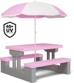 Spielwerk Kinder Tuinset – Incl. Parasol UV-bescherming - Roze Grijs 10 Spielwerk Kinder Tuinset – Incl. Parasol UV-bescherming - Roze Grijs -Tuingereedschap Serie Winkel 1069x1200 5
