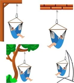 Metalen Ophangset Tot 160kg - Massieve Bevestiging Set Voor Hangstoel Hangmat - Plafond Wand Montage -Tuingereedschap Serie Winkel 1071x1200 1