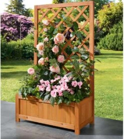 Parkside Plantenbak Met Klimrek 60 X 28 X 100cm -Tuingereedschap Serie Winkel 1073x1200 1