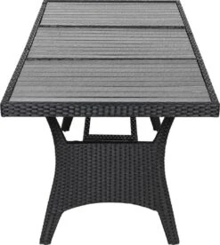 Casaria Polyrattan Tuintafel - WPC Tafelblad 190x90x74 Cm – Zwart 21 Casaria Polyrattan Tuintafel - WPC Tafelblad 190x90x74 Cm – Zwart -Tuingereedschap Serie Winkel 1074x1200 1