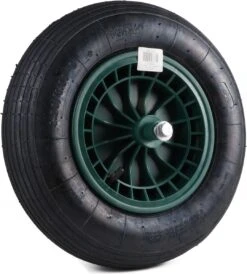 Kruiwagen Wiel 4.00 - 8 Luchtband Lijnprofiel - Asdiameter 20mm -Tuingereedschap Serie Winkel 1080x1200