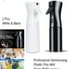 Merkloos Sibel Extreme Mist Verstuiver 160ml Zwart En Wit| Professional Hairdressing Plastic Fine Mist Spray Bottle - 2 Stucks 1 Merkloos Sibel Extreme Mist Verstuiver 160ml Zwart En Wit| Professional Hairdressing Plastic Fine Mist Spray Bottle - 2 Stucks -Tuingereedschap Serie Winkel 1081x1200 1