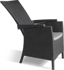 Allibert Vermont Verstelbare Tuinstoel - 64x68x107cm - Grafiet 22 Allibert Vermont Verstelbare Tuinstoel - 64x68x107cm - Grafiet -Tuingereedschap Serie Winkel 1095x1200 3