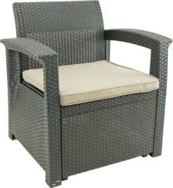MaxxGarden Rattan Loungeset - 4 Persoons Zithoek - Design Wicker Tuinset -Tuingereedschap Serie Winkel 1103x1200 5