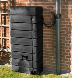 Garden Muurtank Regenton Zwart 320l - ThuisTuinieren.nl -Tuingereedschap Serie Winkel 1104x1200 3