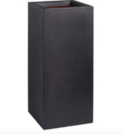 Capi Europe - Bloempot Rechthoek Smooth NL - 36x36x79 - Zwart - Voor Binnen En Buiten - KBL952 -Tuingereedschap Serie Winkel 1106x1200 5