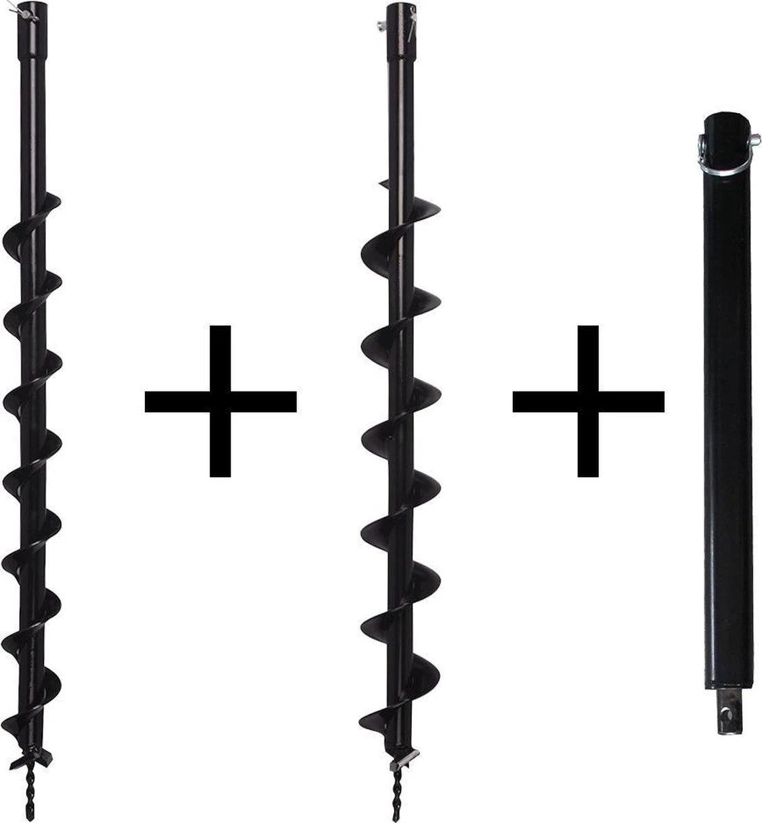 Kibani Grondboor 52cc Benzine + Grondboren Set 60 Mm + 80 Mm + 100 Mm + 150 Mm + 2 Verlengstukken - Palenboor - Grondboor Machine 10 Kibani Grondboor 52cc Benzine + Grondboren Set 60 Mm + 80 Mm + 100 Mm + 150 Mm + 2 Verlengstukken - Palenboor - Grondboor Machine - Afbeelding 8