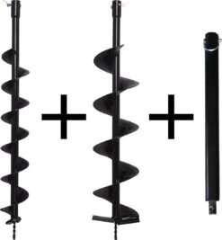 Kibani Grondboor 52cc Benzine + Grondboren Set 60 Mm + 80 Mm + 100 Mm + 150 Mm + 2 Verlengstukken - Palenboor - Grondboor Machine 19 Kibani Grondboor 52cc Benzine + Grondboren Set 60 Mm + 80 Mm + 100 Mm + 150 Mm + 2 Verlengstukken - Palenboor - Grondboor Machine -Tuingereedschap Serie Winkel 1111x1200 1