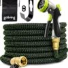 Goliving Tuinslang Flexibel - 30 Meter - Uitrekbare Tuinslang Sproeier - Tuinsproeier - Zwart - Acht Standen - Met Opbergtas -Tuingereedschap Serie Winkel 1114x1200 6