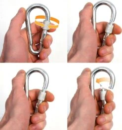 2x 50cm Hangende Stoelketting Tot 230kg - 4 Karabiners - Schommel Hangmat Bokszak Ophanging -Tuingereedschap Serie Winkel 1122x1200