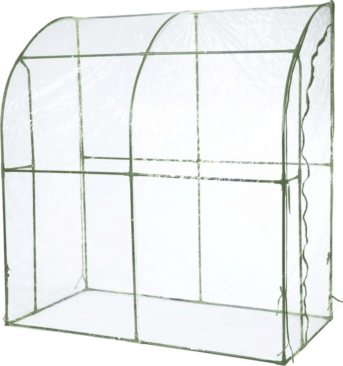 Nature - Kas - Muurkas - H215 X 200 X 100cm - Groen 3 Nature - Kas - Muurkas - H215 X 200 X 100cm - Groen