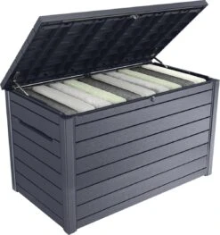 Keter Ontario Opbergbox - 870L - 147x83x86cm - Grafiet -Tuingereedschap Serie Winkel 1125x1200 2