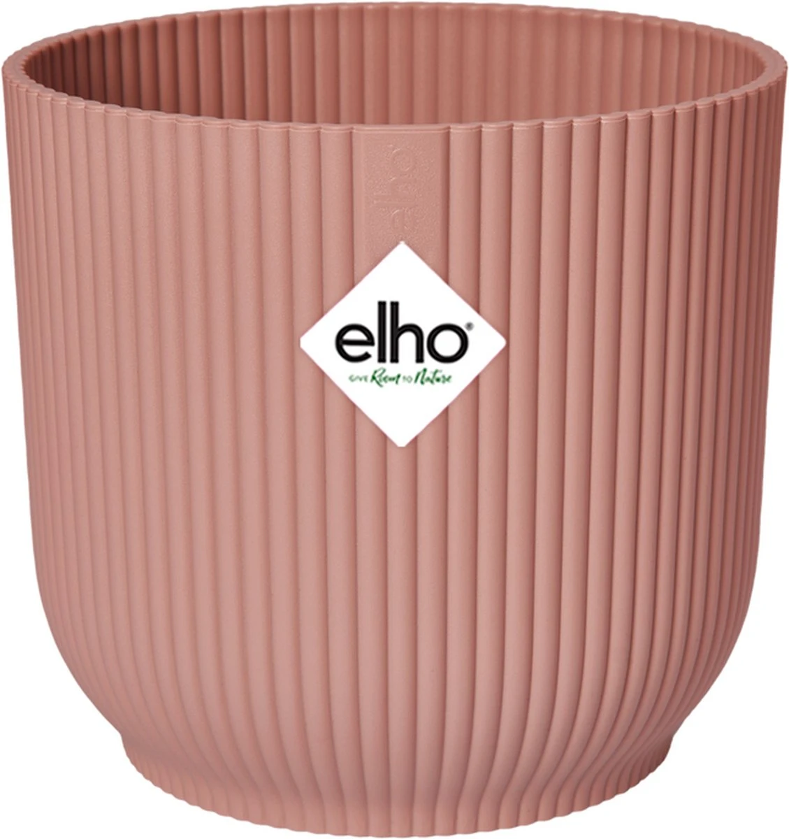 Elho Vibes Fold Rond 30 - Bloempot Voor Binnen - Ø 29.5 X H 27.2 Cm - Delicaat Roze 6 Elho Vibes Fold Rond 30 - Bloempot Voor Binnen - Ø 29.5 X H 27.2 Cm - Delicaat Roze - Afbeelding 4