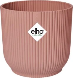 Elho Vibes Fold Rond 25 - Bloempot Voor Binnen - Ø 25.0 X H 23.0 Cm - Delicaat Roze -Tuingereedschap Serie Winkel 1130x1200 4