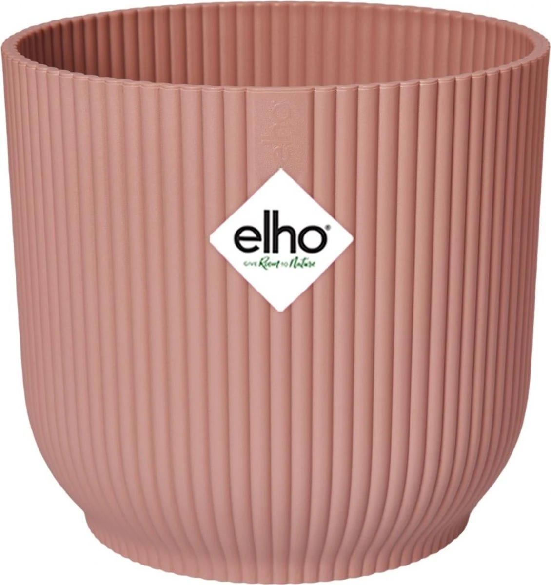 Elho Vibes Fold Rond 30 - Bloempot Voor Binnen - Ø 29.5 X H 27.2 Cm - Delicaat Roze 3 Elho Vibes Fold Rond 30 - Bloempot Voor Binnen - Ø 29.5 X H 27.2 Cm - Delicaat Roze