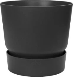 Elho Greenville Rond 30 - Grote Bloempot Voor Buiten - Gemaakt Van Gereycled Plastic - Ø 29.5 X H 27.8 Cm - Living Black -Tuingereedschap Serie Winkel 1134x1200 10