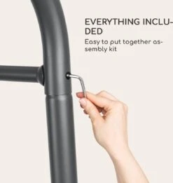 Blumfeldt Palermo Schommelbank - Hollywoodschommel 130 X 207 Cm - Ligbed Met Dak - Schommelstoel Voor 2 Personen - Tuinbank Inclusief Nekkussens - Stalen Frame En Polyester Dak - Grijs -Tuingereedschap Serie Winkel 1134x1200 2