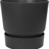 Elho Greenville Rond 30 - Grote Bloempot Voor Buiten - Gemaakt Van Gereycled Plastic - Ø 29.5 X H 27.8 Cm - Living Black -Tuingereedschap Serie Winkel 1134x1200 8