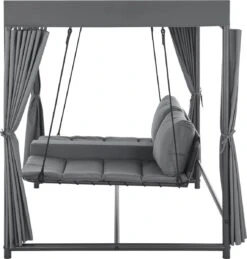 Schommelbank / Ligbank Kassandra - Donkergrijs -Tuingereedschap Serie Winkel 1145x1200 4