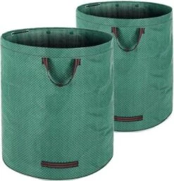 Gardebruk Tuinafvalzak - 2 Stuks 280L – 77x67cm/Opvouwbaar - Groen 19 Gardebruk Tuinafvalzak - 2 Stuks 280L – 77x67cm/Opvouwbaar - Groen -Tuingereedschap Serie Winkel 1155x1200