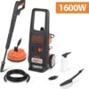 Black & Decker BLACK+DECKER Hogedrukreiniger BXPW1600PE - 1600 Watt - 125 Bar - 420 L/u - Verrijdbaar -Tuingereedschap Serie Winkel 1158x1200