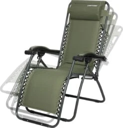 Capture Outdoor, Opklapbare Luxe Ligstoel "Relax RZ-1", Verstelbare Rugleuning, Luxe Armleuningen, Opgespannen Gevoerd Doek, Afneembaar Kussen, … -Tuingereedschap Serie Winkel 1160x1200 3