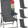 Beautissu Loft HL – Set Van 4 Tuinkussens Hoge Rug 120x50x6 Cm Kussen Grafiet Grijs Tuinstoelkussens Zitkussen Tuinstoel -Tuingereedschap Serie Winkel 1161x1200 5
