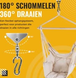 Itstrong® Plafondhaak Ophangsysteem Voor Binnen & Buiten – Ophanghaak Voor Bokszak – Schommel – Schommelstoel – Hangstoel - RVS -Tuingereedschap Serie Winkel 1166x1200 5