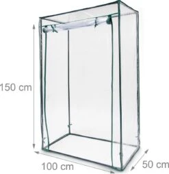 Relaxdays Tomatenkas 150x100x50 Cm - Tuinkas Tomaten - Foliekas - Serre - Kweekkas - PVC 32 Relaxdays Tomatenkas 150x100x50 Cm - Tuinkas Tomaten - Foliekas - Serre - Kweekkas - PVC -Tuingereedschap Serie Winkel 1168x1200 5