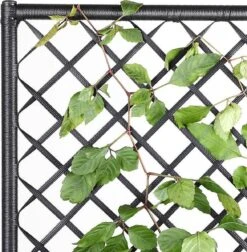 Casaria Polyrattan Plantenbak - Met Klimoprek - 3 Bakken Zwart 16 Casaria Polyrattan Plantenbak - Met Klimoprek - 3 Bakken Zwart -Tuingereedschap Serie Winkel 1174x1200 12