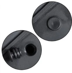 Casaria Staande Plantenbak – Met Waterafvoer 83x30,5x60cm - Zwart -Tuingereedschap Serie Winkel 1178x1200 4