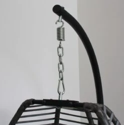 Pro Garden Lowander Hangstoel Egg 191x126x126- Schommelstoel Met Rattan Cocoon En Robuust Stalen Standaard Incl. Kussens - Volledig Inklapbaar - Lichtgrijs 20 Pro Garden Lowander Hangstoel Egg 191x126x126- Schommelstoel Met Rattan Cocoon En Robuust Stalen Standaard Incl. Kussens - Volledig Inklapbaar - Lichtgrijs -Tuingereedschap Serie Winkel 1185x1200 12