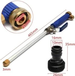 Merkloos Hogedruk-waterjet-Waterspuit-tuinslang | Spuitpistool Aansluiting Op Tuinslang | Hogedruk Waterpistool, Bevestiging Voor Tuinsproeier- Auto Wassen- Terras/tuin Reiniger -Tuingereedschap Serie Winkel 1185x1200 7