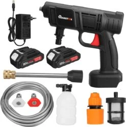 Merkloos Elektrische Accu-Hogedrukreiniger - 1.2mpa - Multifunctioneel Mondstuk - Draagbaar Oplaadbaar Snoerloos - Reinigingsspuitpistool - Met Rijke Accessoires - Voor Auto, Tuin, Terras, Raam - Zwart 20 Merkloos Elektrische Accu-Hogedrukreiniger - 1.2mpa - Multifunctioneel Mondstuk - Draagbaar Oplaadbaar Snoerloos - Reinigingsspuitpistool - Met Rijke Accessoires - Voor Auto, Tuin, Terras, Raam - Zwart -Tuingereedschap Serie Winkel 1189x1200 2