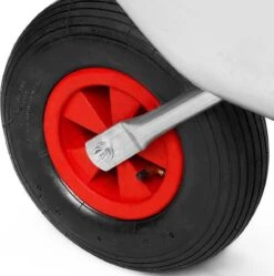 Gardebruk Kruiwagen 80 Liter – Belastbaarheid 100 Kg - Zilver -Tuingereedschap Serie Winkel 1190x1200