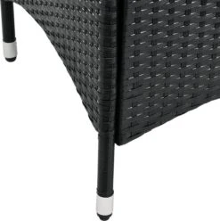 Polyrotan Balkonset - Bayamo - 3-delig - Zwart 16 Polyrotan Balkonset - Bayamo - 3-delig - Zwart -Tuingereedschap Serie Winkel 1194x1200 7