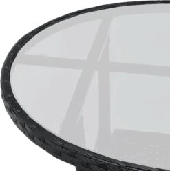 Polyrotan Balkonset - Bayamo - 3-delig - Zwart 22 Polyrotan Balkonset - Bayamo - 3-delig - Zwart -Tuingereedschap Serie Winkel 1195x1200 6