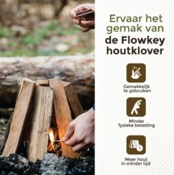 Flowkey® Houtklover XL - Houtsplijter Bijl - Houtkliever Kloofwig Gietijzer - Voor Hout & Aanmaakhout - Inclusief Gratis Hamer -Tuingereedschap Serie Winkel 1196x1200 2