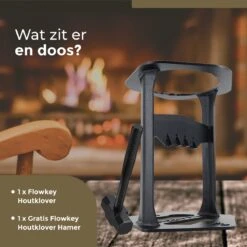 Flowkey® Houtklover XL - Houtsplijter Bijl - Houtkliever Kloofwig Gietijzer - Voor Hout & Aanmaakhout - Inclusief Gratis Hamer -Tuingereedschap Serie Winkel 1199x1200 10