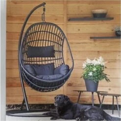 Hangstoel Sturdy Frame Zwart -Tuingereedschap Serie Winkel 1199x1200 16