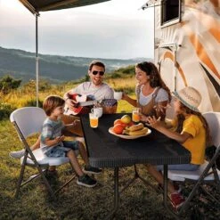 Lenx Klaptafel - Inklapbare Tafel - Opvouwbare Tuintafel - Vouwtafel - Inclusief Handvat En 2 Tafelkleden - 180x75x74cm - 6 Tot 8 Personen 18 Lenx Klaptafel - Inklapbare Tafel - Opvouwbare Tuintafel - Vouwtafel - Inclusief Handvat En 2 Tafelkleden - 180x75x74cm - 6 Tot 8 Personen -Tuingereedschap Serie Winkel 1199x1200 18